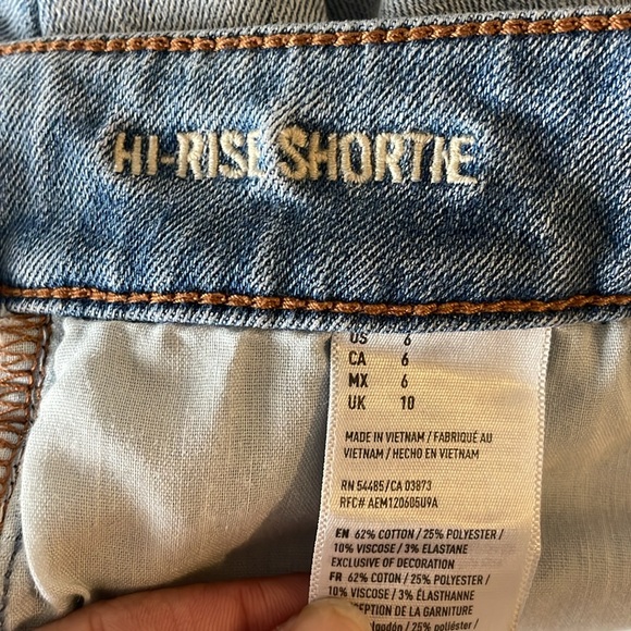 AEO hi-rise shortie shorts - Picture 3 of 3
